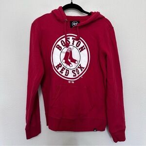 47 brand Boston Red Sox men’s pullover hoodie sweatshirt size L large fleece